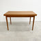 Fabulous Rare Parker Teak Side Extension Dining Table