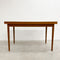 Fabulous Rare Parker Teak Side Extension Dining Table