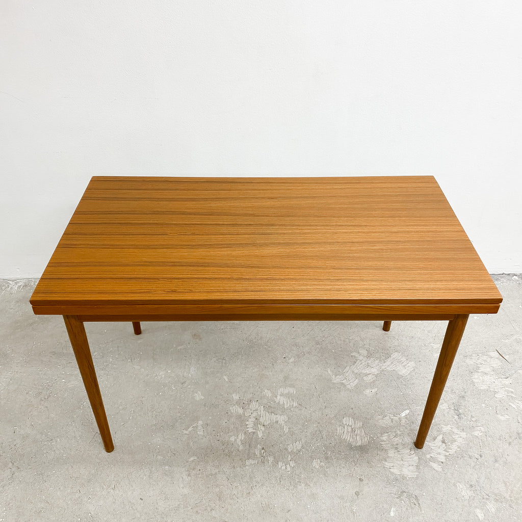 Fabulous Rare Parker Teak Side Extension Dining Table