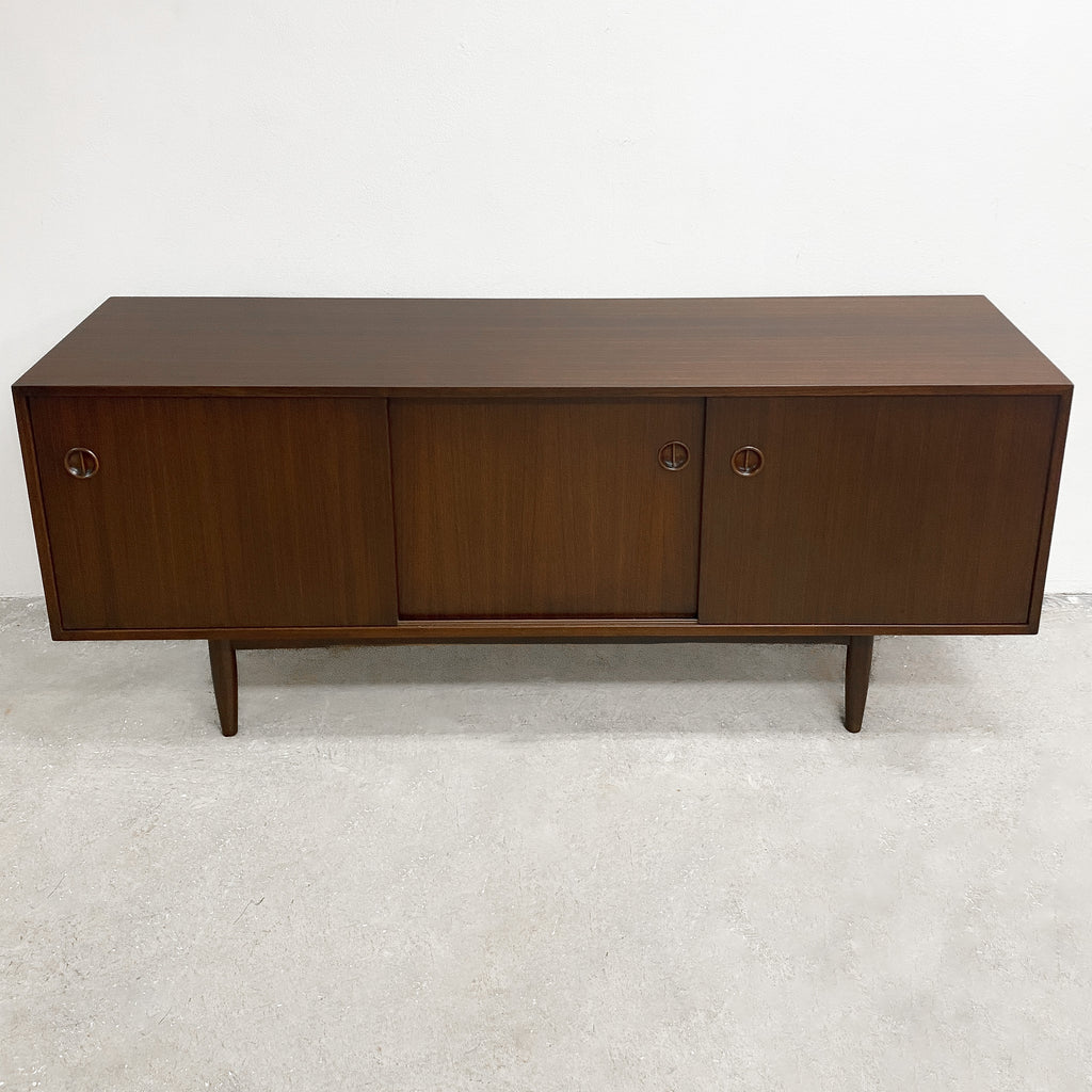Mid Century 1960s Blackbean Sideboard By Borge Skibby - Restored