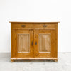 ANTIQUE BALTIC PINE DANISH COMPACT BUFFET SIDEBOARD