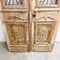 Pair Of Egyptian Baltic Pine Carved French Doors