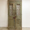 Pair Of Egyptian Baltic Pine Carved French Doors