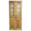 Vintage Egyptian Wrought Iron And Baltic Pine French Doors