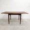 Professionally Restored Mid Century Parker Square Extension Dining Table