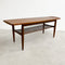 Mid Century Parker Lip End Teak Coffee Table - Restored