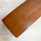 Mid Century Parker Lip End Teak Coffee Table - Restored