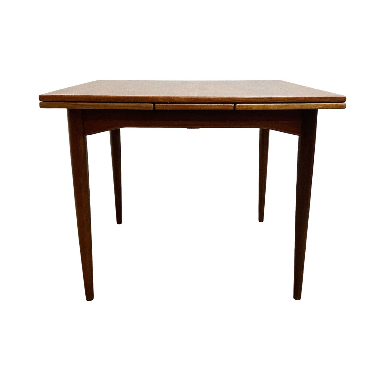 Professionally Restored Mid Century Parker Square Extension Dining Table