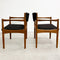 Set Of  Six Mid Century Retro Dining Chairs