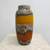 Mid Century Large West German Pottery Fat Lava Vase