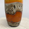 Mid Century Large West German Pottery Fat Lava Vase