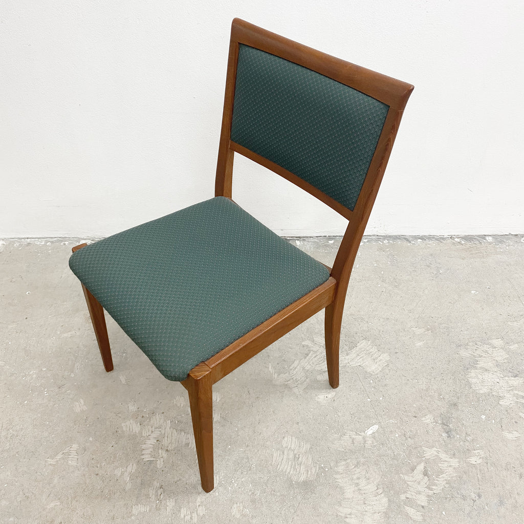 Set Of 8 Parker Teak Dining Chairs 1980s