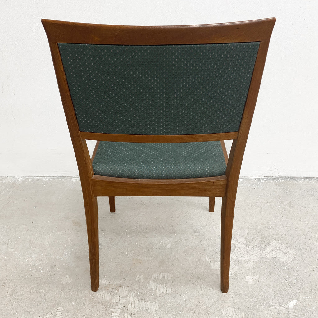 Set Of 8 Parker Teak Dining Chairs 1980s