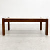 Vintage Mid Century Solid Oak Coffee Table Or Side Table