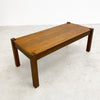 Vintage Mid Century Solid Oak Coffee Table Or Side Table