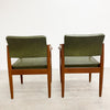 Set Of 6 Green Chiswell Dining Chairs Circa 1973