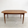 Mid Century Parker 'D' End Extension Dining Table - Restored