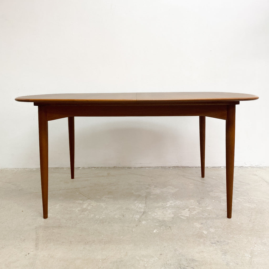 Mid Century Parker 'D' End Extension Dining Table - Restored