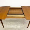 Mid Century Parker 'D' End Extension Dining Table - Restored
