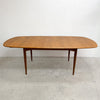 Mid Century Parker 'D' End Extension Dining Table - Restored