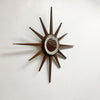 1960s Mid Century Starburst Clock By Junghans