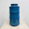 Large Mid Century Danish Blue Vase By Knabstrup Studio