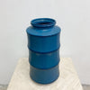 Large Mid Century Danish Blue Vase By Knabstrup Studio