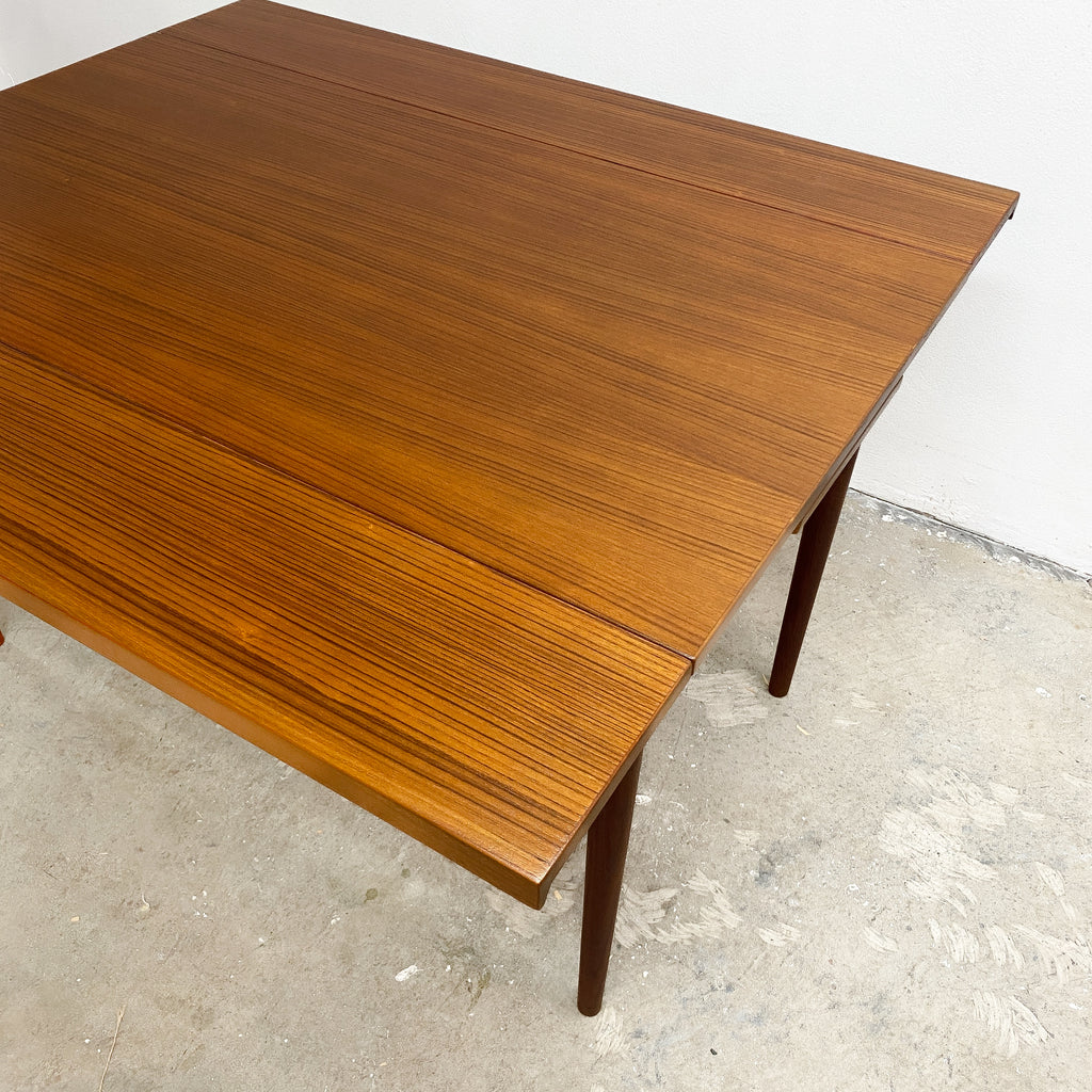 Rare Mid Century Parker Side Extension Dining Table - Restored