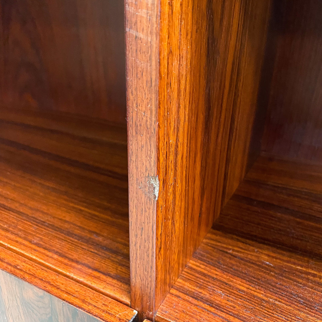 Brazilian Rosewood Mid Century Modern Danish made Book Shelves