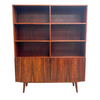 Brazilian Rosewood Mid Century Modern Danish made Book Shelves