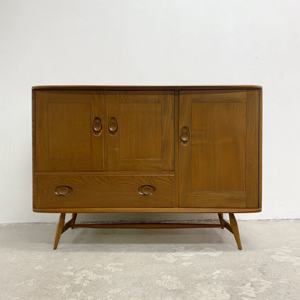 Stunning Mid Century Ercol Windsor Elm 467 Sideboard - Restored