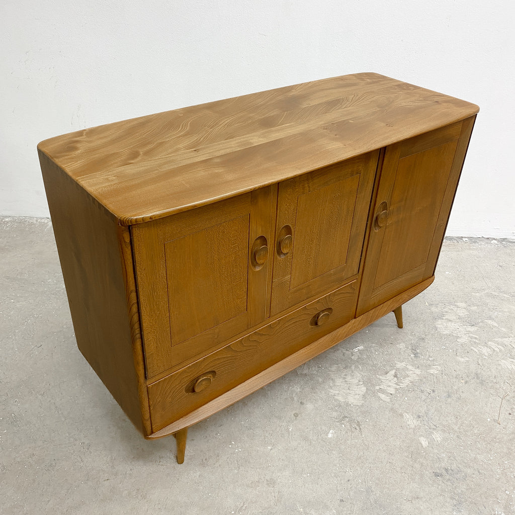 Stunning Mid Century Ercol Windsor Elm 467 Sideboard - Restored