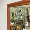 Mid Century Modern Parker Teak Finger Jointed Mirror