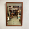 Mid Century Modern Parker Teak Finger Jointed Mirror