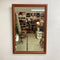 Mid Century Modern Parker Teak Finger Jointed Mirror