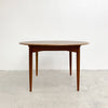 Mid Century Parker Round Extension Dining Table - Restored