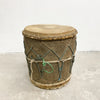 Vintage Tribal Hide And Wood Drum