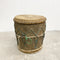 Vintage Tribal Hide And Wood Drum