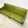 Mid Century 1960s 'Don' Green Vinyl 4 Seater Modular Lounge