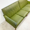 Mid Century 1960s 'Don' Green Vinyl 4 Seater Modular Lounge