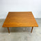 Rare Mid Century Parker Teak Side Extension Dining Table