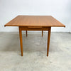 Rare Mid Century Parker Teak Side Extension Dining Table