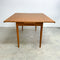 Rare Mid Century Parker Teak Side Extension Dining Table