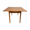 Rare Mid Century Parker Teak Side Extension Dining Table