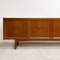 Mid Century Parker Square Handle Sideboard - Restored