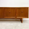 Mid Century Parker Square Handle Sideboard - Restored