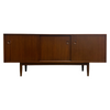 Mid Century 1960s Blackbean Sideboard By Borge Skibby - Restored