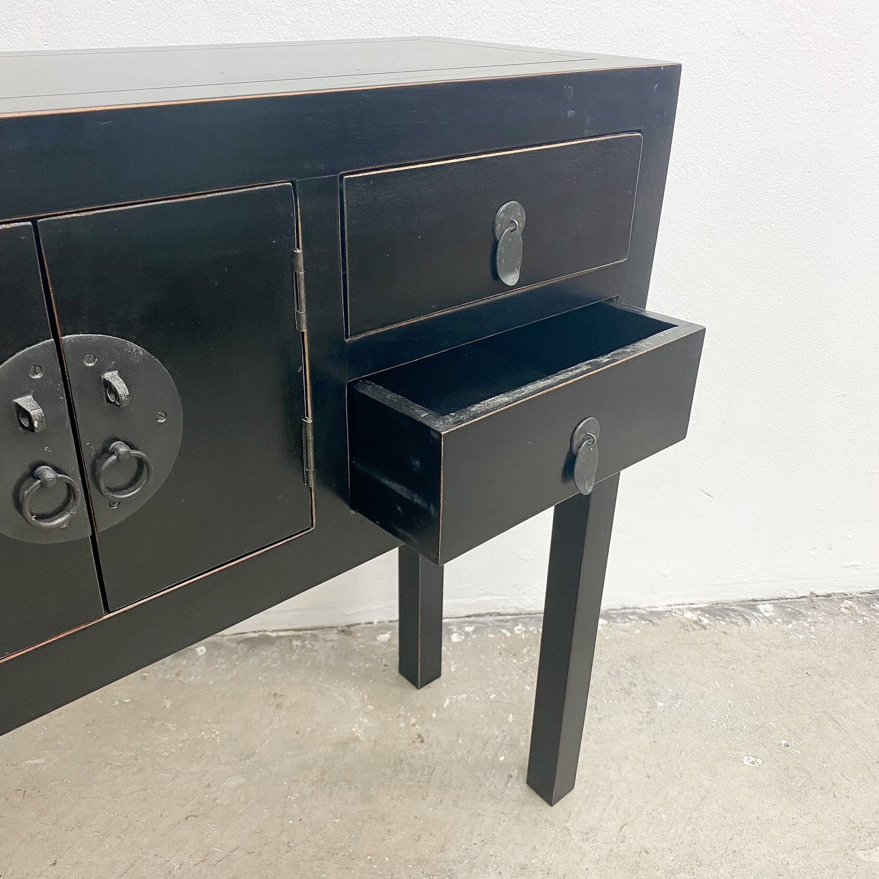 Japanese Black Console Or Hall Table– The Design Ark