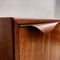 Rare Mid Century Australian Blackbean Sideboard With Cocktail Cabinet