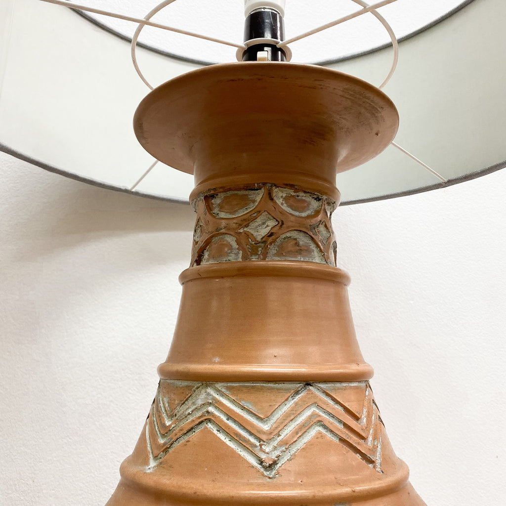 Large Mid Century Studio Pottery Lamp Base C1960s